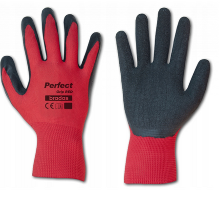 1 PARA Rękawice ochronne PERFECT GRIP RED roz. 9 L RWPGRD9