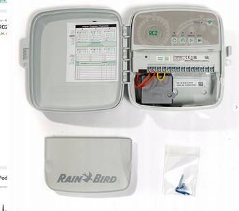 RC2 8 WiFi sterownik zewnętrzny 230V 8-sekcyjny PL