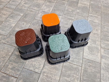 Studzienka Zaworowa Mini Zielona Na max 1 Elektrozawór (HIDE) Mocna AQ