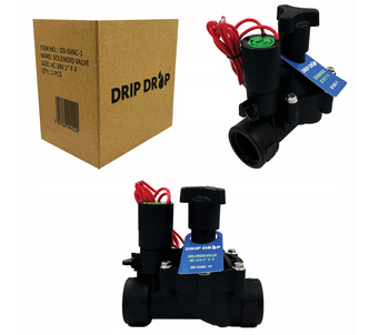 Elektrozawór DripDrop 1" GW-GW (F-F) 24V Bez Regulacji Ciśnienia Mocny