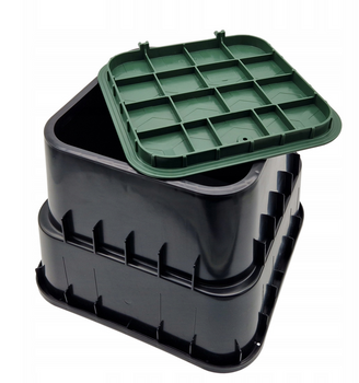 Studzienka Zaworowa Large Zielona Na max 2 Elektrozawory (HIDE) Mocna AQ