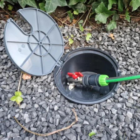  Studzienka poboru wody OUT zawór 3/4" szara