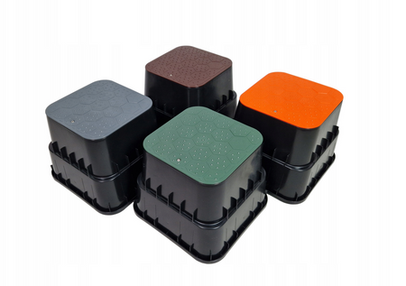  Studzienka Zaworowa Large Pomarańczowa Na max 2 Elektrozawory FIND Mocna AQ