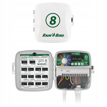 Sterownik ESP-TM2 TM2 RAIN BIRD Zewnętrzny 8 sekcji Z Możliwością Wi-fi