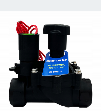 Elektrozawór DripDrop 1" GW-GW (F-F) 24V Bez Regulacji Ciśnienia Mocny