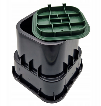 Studzienka Zaworowa Mini Zielona Na max 1 Elektrozawór (HIDE) Mocna AQ