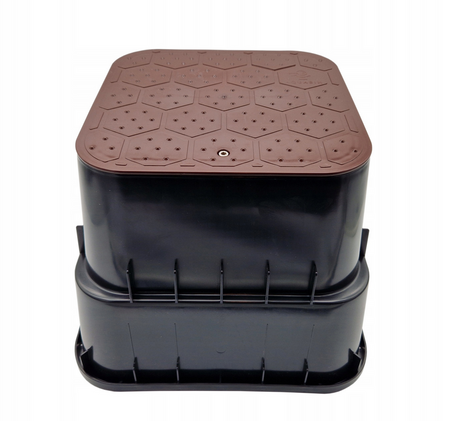  Studzienka Zaworowa Large Brązowa Na max 2 Elektrozawory (WOOD) Mocna AQ