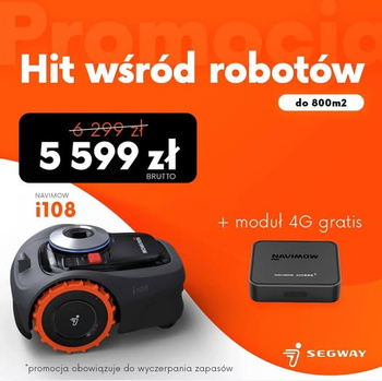 Robot koszący SEGWAY NAVIMOW i108E