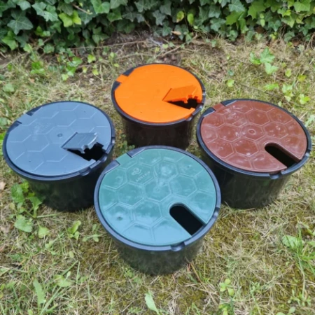  Studzienka poboru wody OUT zawór 3/4" brąz