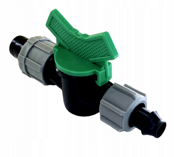 Wpinka z zaworkiem taśma - rura Przyłącze do rury