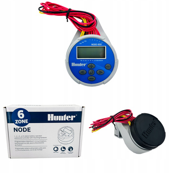 Sterownik bateryjny 9V NODE-BT-600 HUNTER 6 sekcji