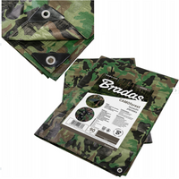 Plandeka 90g 1,5x3m wojskowa kamuflażowa MORO 1,5x3m 90g