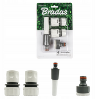 WHITE LINE Zestaw zrasz. 4-elem. na wąż 1/2" WL-5500-12K